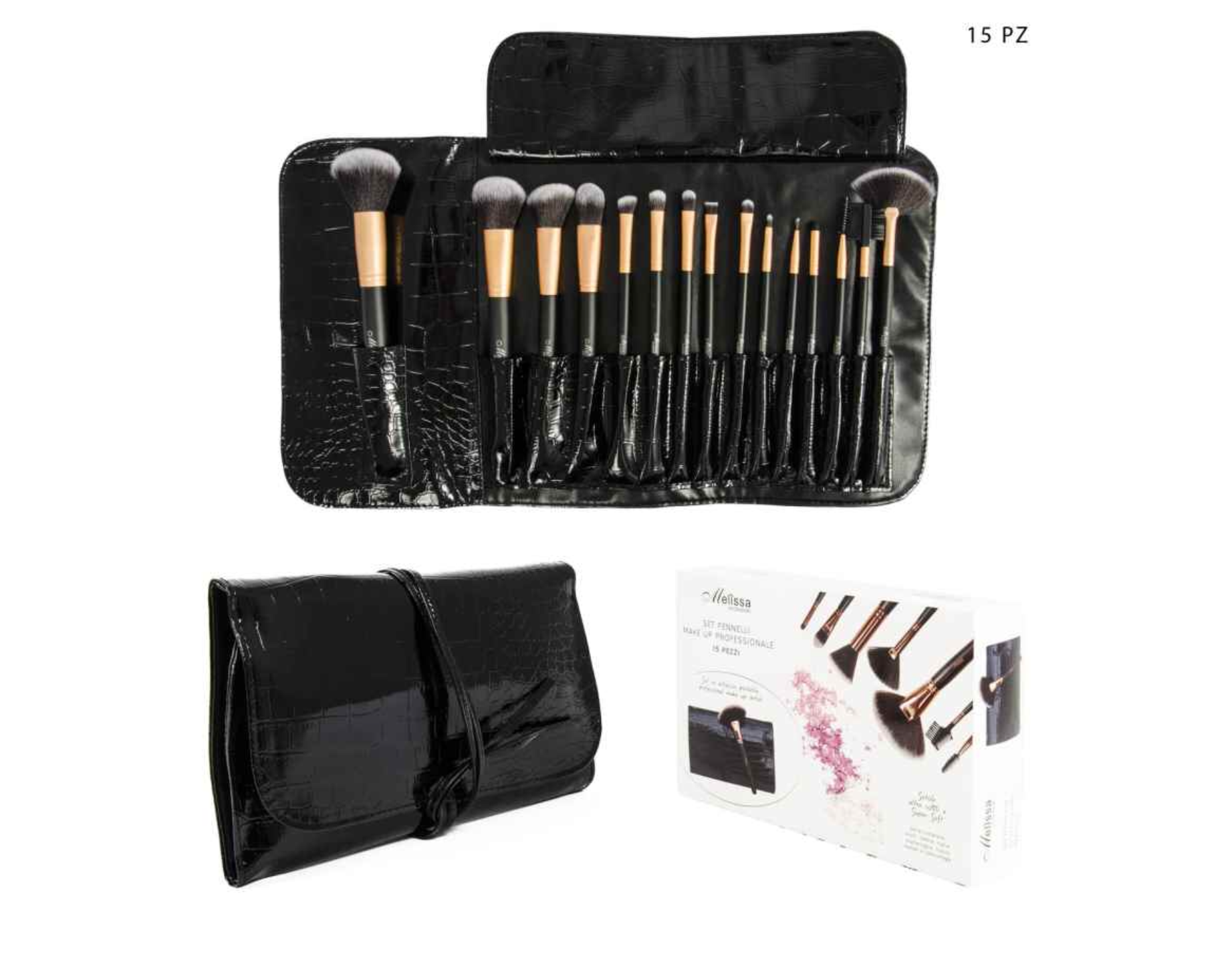 Set pennelli 15 pz Make up – Shopping Store