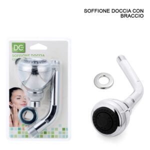 Soffione doccia con braccio