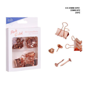 PRYMA Kit cancelleria Pink Gold
