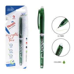 PRYMA Penna cancellabile 0,7mm verde