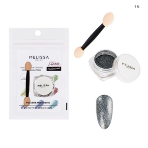 MELISSA polvere per unghie effetto glitter 0802