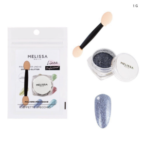 MELISSA polvere per unghie effetto glitter 0796