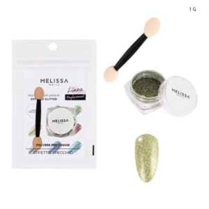 MELISSA polvere per unghie effetto glitter 0734