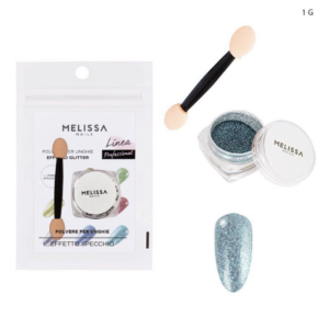 MELISSA polvere per unghie effetto glitter 0826