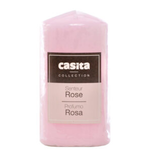 CASITA profumo ROSA candela h11cm