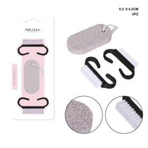 MELISSA pietra pomice e spazzole