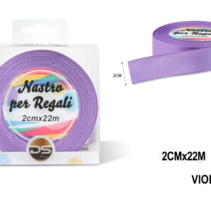 Nastro raso 2 cm VIOLETTO
