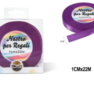 Nastro raso 1 cm VIOLA