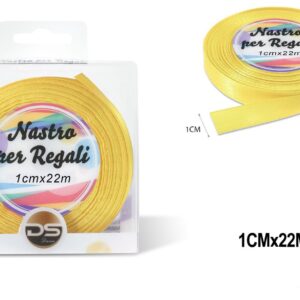 Nastro raso 1 cm GIALLO