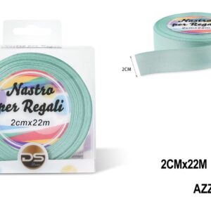 Nastro raso 2 cm VERDE ACQUA