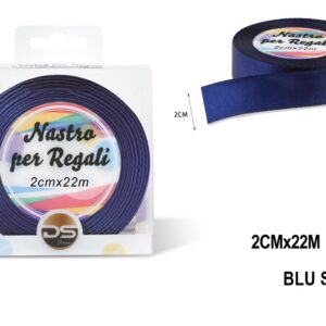 Nastro raso 2 cm BLU SCURO