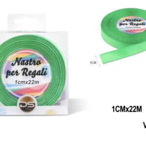 Nastro raso 1 cm VERDE CHIARO