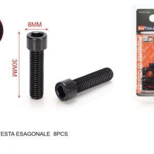 Vite a testa esagonale 8 pz