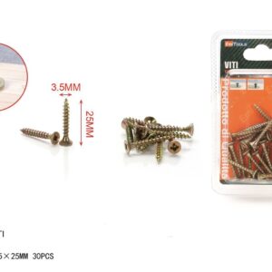 Viti 3.5 mm 30pz